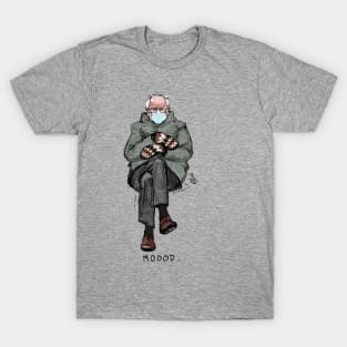 MOOOD (Bernie Sanders sitting peacefully) T-Shirt